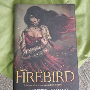 Firebird Decorative Book Cover in Red and Black - Unbranded